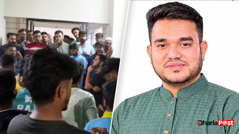 ‘লাশের বদলে লাশ নেব’, থানার ইট খুলে নেওয়ার হুমকি এনসিপি নেতা