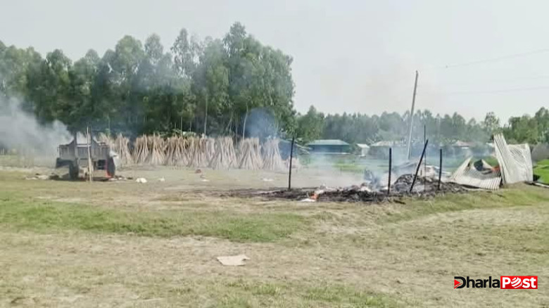কুড়িগ্রামের চরে জমি দখল নিয়ে দুই পক্ষের সংঘর্ষ, নিহত ১