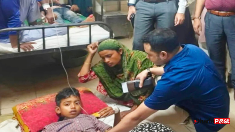স্কুল ফিডিংয়ের দুধ পান করে ১৯ শিক্ষার্থী অসুস্থ, হাসপাতালে ভর্তি