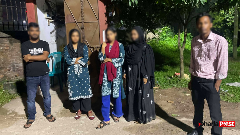 জাহাঙ্গীরনগর বিশ্ববিদ্যালয়ে জঙ্গল থেকে তিন নারীসহ আটক পাঁচ
