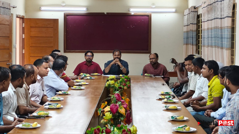 ফুলবাড়ীতে সাংবাদিকদের সঙ্গে নবাগত ইউএনওর মতবিনিময়, মাদক ও বাল্যবিবাহ প্রতিরোধে আশ্বাস