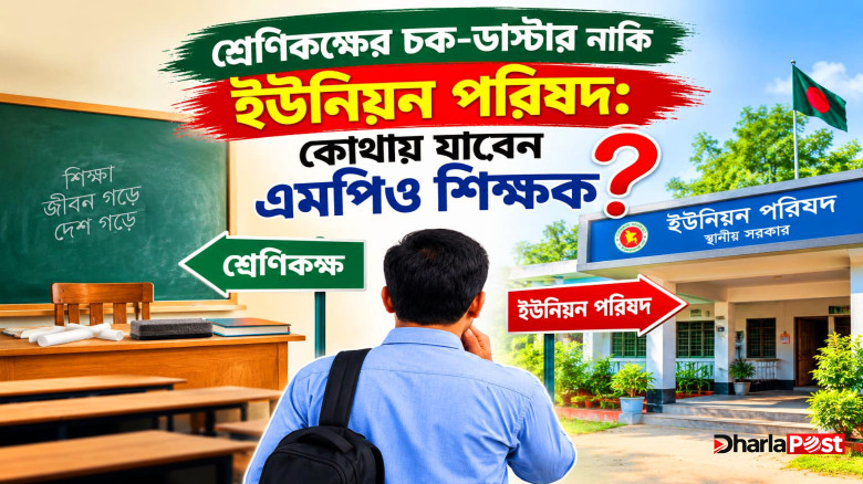 শ্রেণিকক্ষের চক-ডাস্টার নাকি ইউনিয়ন পরিষদ: কোথায় যাবেন এমপিও শিক্ষক ?