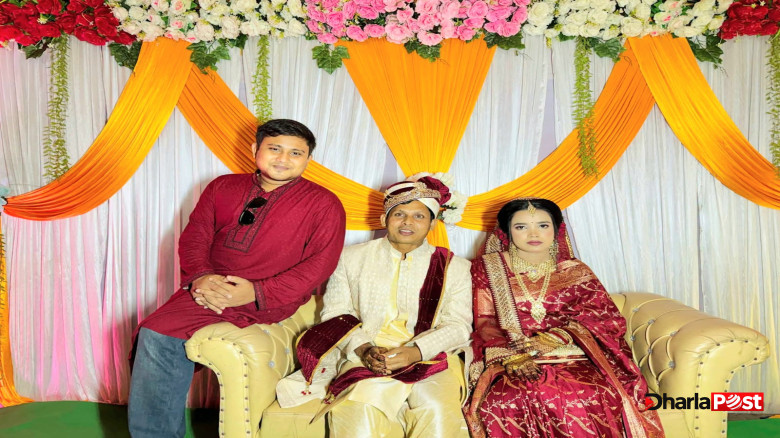 অবশেষে বর্ণাঢ্য আয়োজনে বিয়ে করলেন প্রথম আলোর জাহানুর, সাক্ষী অর্ধশতাধিক গণমাধ্যমকর্মী