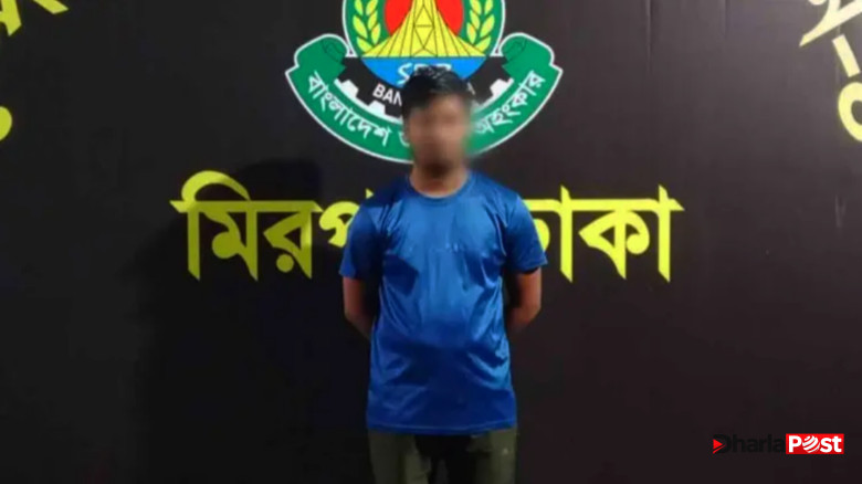 উলিপুরে কিশোরী ধর্ষণ মামলার প্রধান আসামি ঢাকায় গ্রেপ্তার