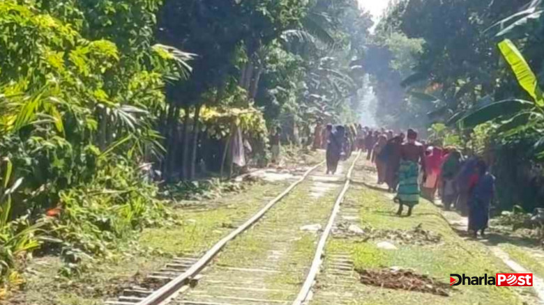 কুড়িগ্রামের উলিপুরে ট্রেনে কাটা পড়ে বৃদ্ধার মৃত্যু