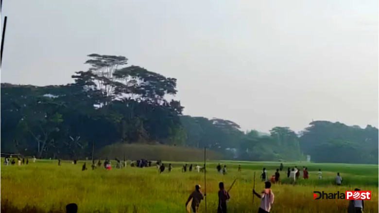 মসজিদের সভাপতি পদ নিয়ে বিরোধ, মাদারীপুরে ৫ ঘরে আগুন, ভাঙচুর-লুটপাট